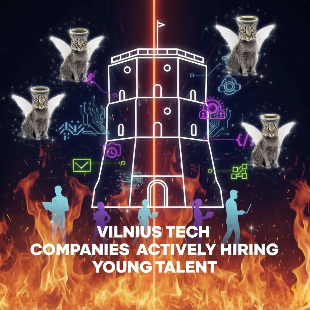 Vilnius tech companies actively hiring young talent