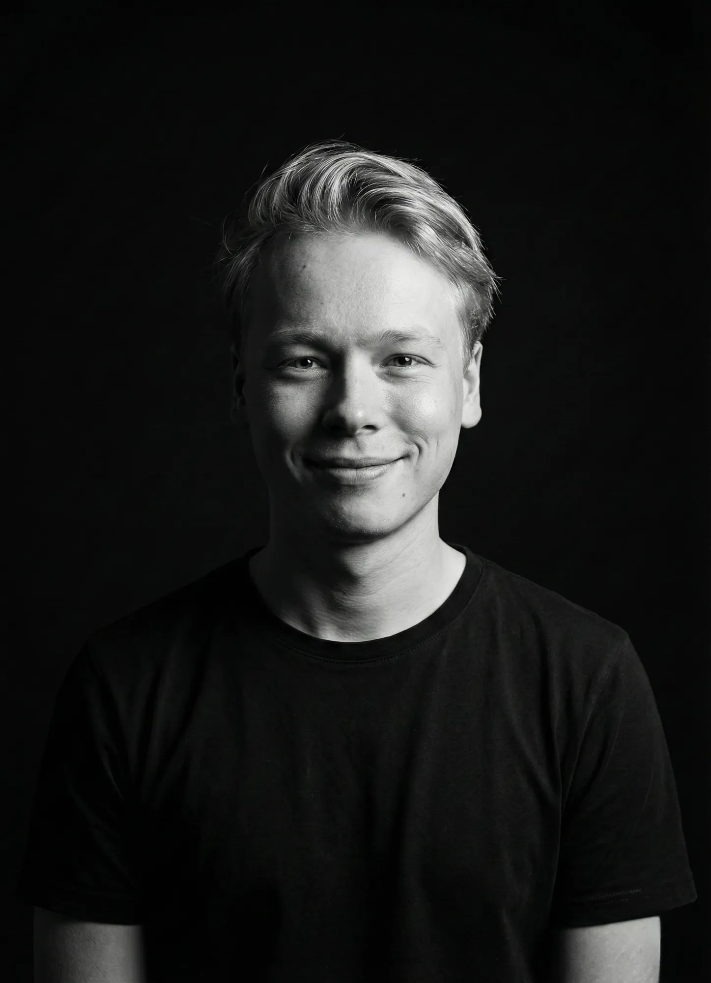 Autonomous drone in flight